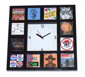 Back to the Future Stuff Walll or Desk Clock by Trasureiland